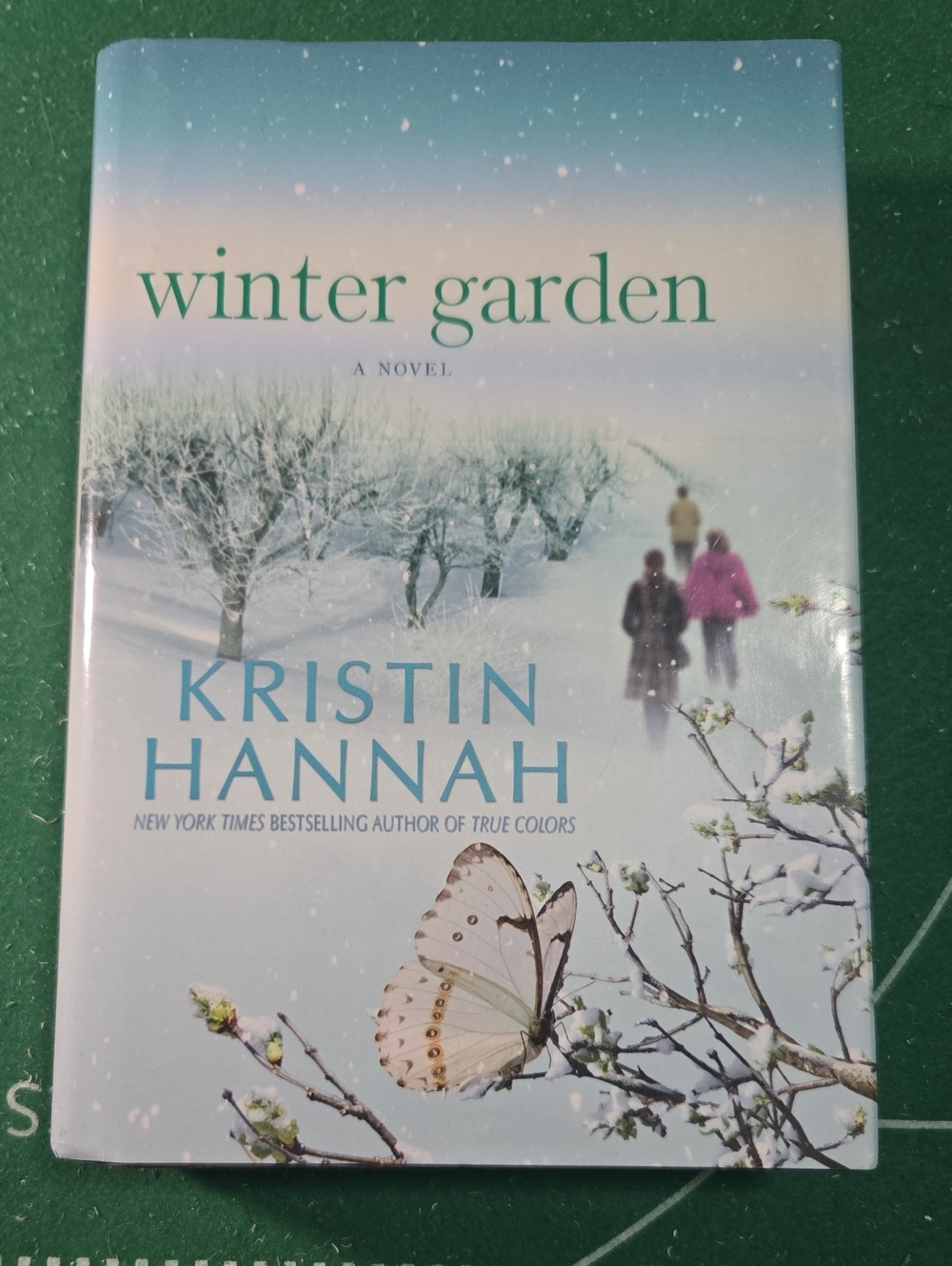Kristin Hannah Winter Garden - Blue Hardcover Novel